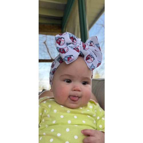 Your favorite team baby bows and head wraps