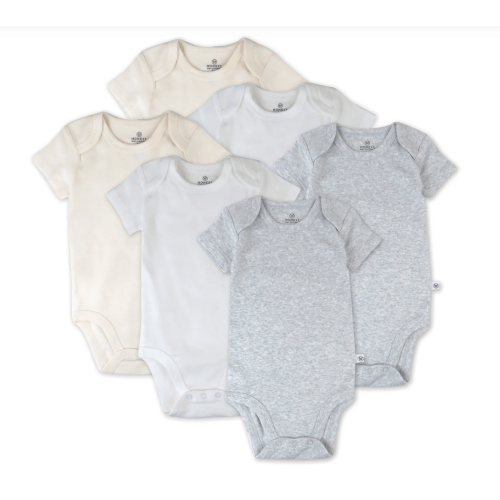 6-Pack Organic Cotton Short Sleeve Bodysuits | Honest Baby Clothing