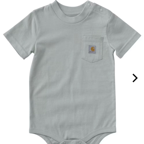Carhartt Short-Sleeve Pocket Bodysuit for Babies | Cabela's