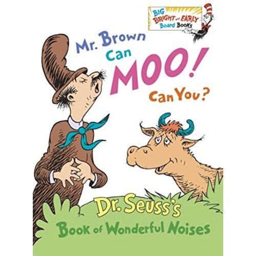 Mr. Brown Can Moo! Can You? (Big Bright & Early Board Book)