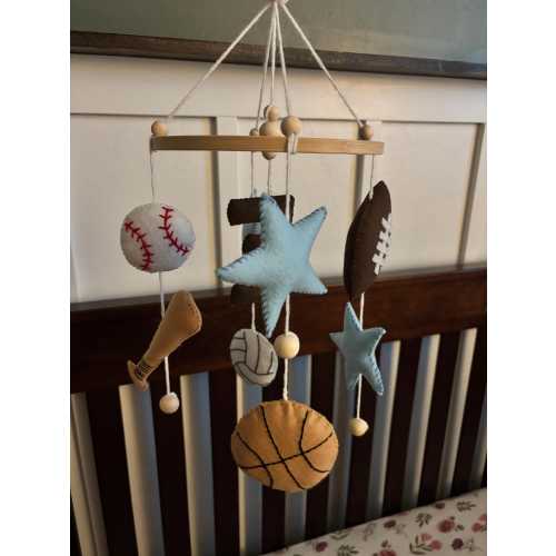 Sports Baby Nursery Mobile