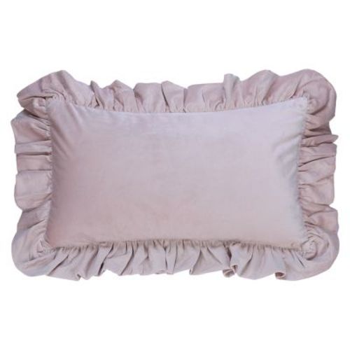 REGALWOVEN Scalloped Trim Outdoor Throw Pillow Covers for Sofa Living Room Home Decor 1 Pc