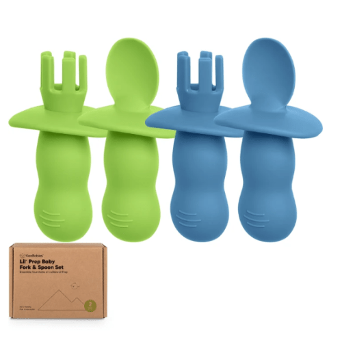 2-Sets Lil’ Prep Baby Fork & Spoon