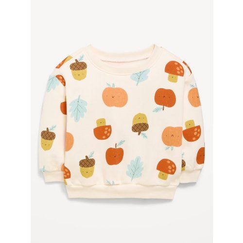 Printed Crew-Neck Sweatshirt for Baby