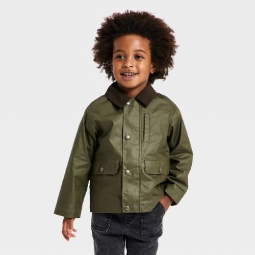 Toddler Boys' Barn Jacket - Cat & Jack™ Green 18M