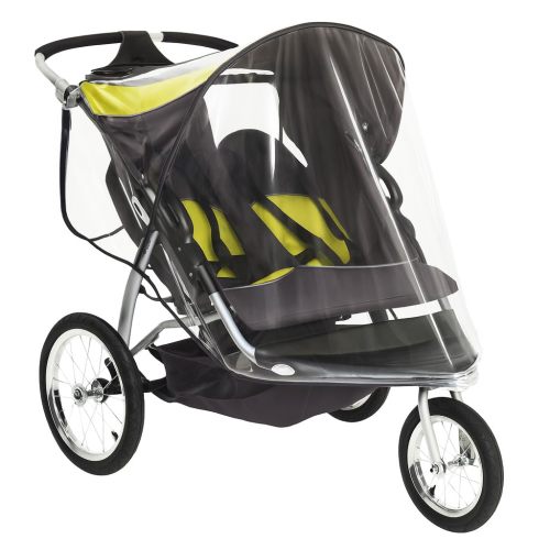 SASHA'S Double Rain Cover for Baby Trend Expedition Double Jogger (Jogger not Included) NOT Compatible with Baby Trend