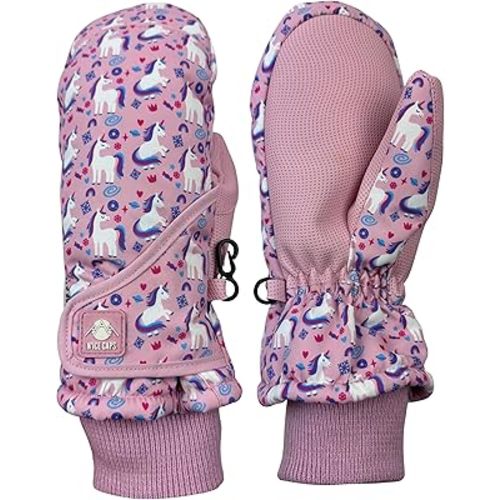 N'Ice Caps Kids Waterproof Snow Mittens Cold Weather Thinsulate Insulated