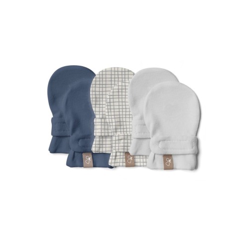 Goumi Stay On Baby Mitts, 0-3 M