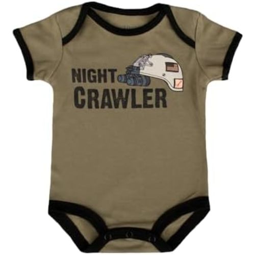 Trendy Apparel Shop Military Theme Newborn Infant One Piece Romper Jumpsuit