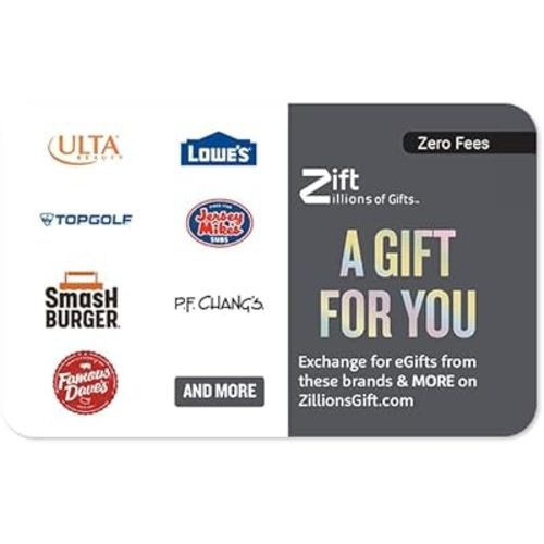 Zift Zillions A Gift For You eGift Card