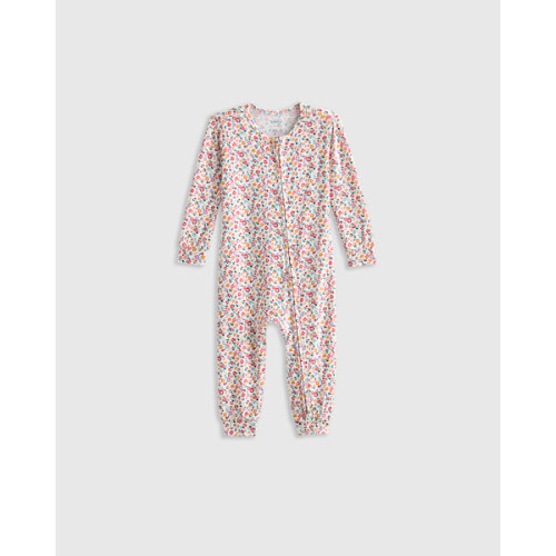 Bamboo One Piece Pajama - Baby in Wildflower Dreams