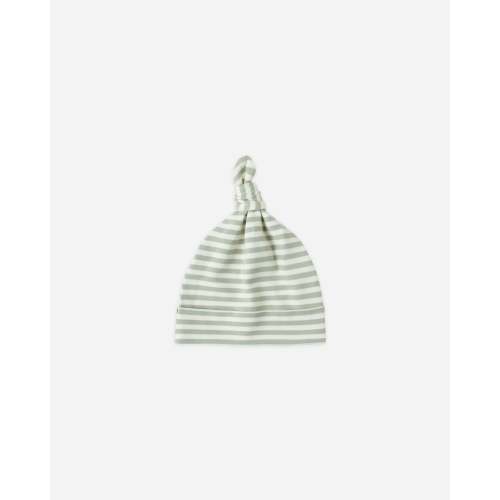 Knotted Baby Hat || Fern Stripe – Quincy Mae