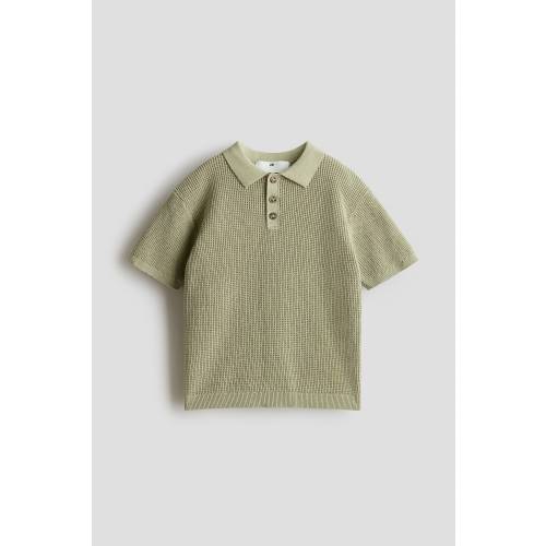 COTTON-KNIT POLO SHIRT