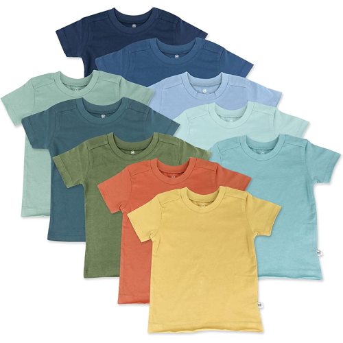 HonestBaby Organic Cotton T-Shirt Multipack 3-6 mo