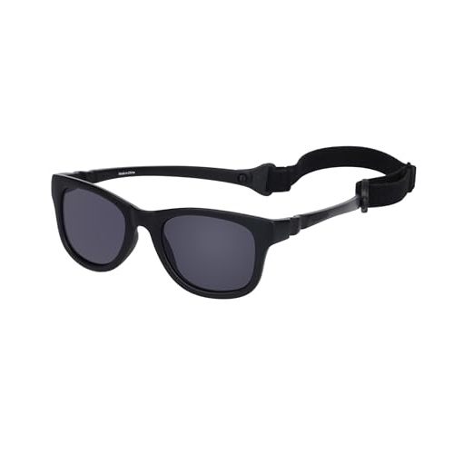 COCOSAND Baby Sunglasses with Strap UV Protection Flexible Square Frame for 0-12 Months Newborn Infant Boys Girls