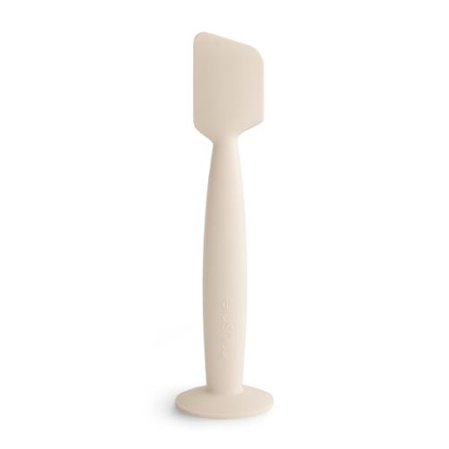 mushie Diaper Cream Applicator Soft Silicone with Suction Base (Shifting Sand)