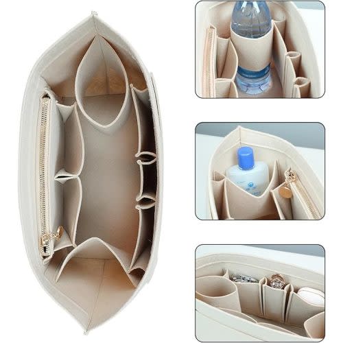 Organizer For Diaper Bag- Longchamp Purse For Long Champ Le Pliage Insert organizer1012-25beige-L