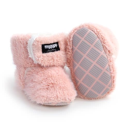 Ohwawadi Infant Baby Slippers Girls Boys Booties Warm Baby Socks Shoes Newborn Crib Footwear Prewalkers