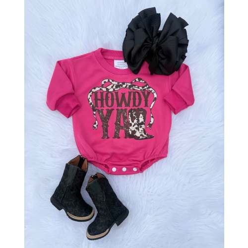 Howdy Y'all Bubble Romper