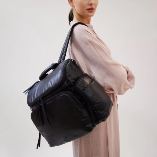 Caraa Baby Bag Nylon Large in Black