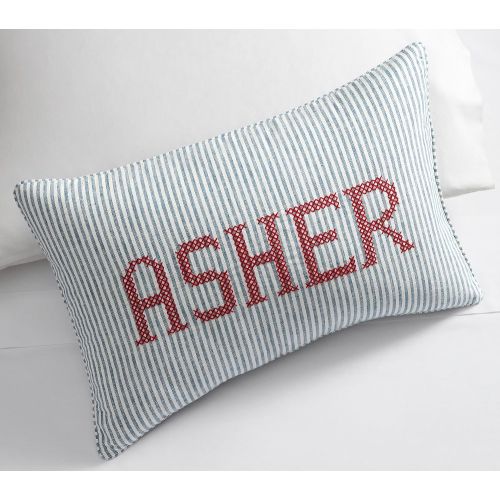 Cross Stitch Personalized Pillow Cover