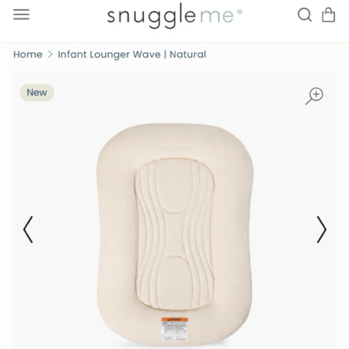 Infant Lounger Wave | Natural