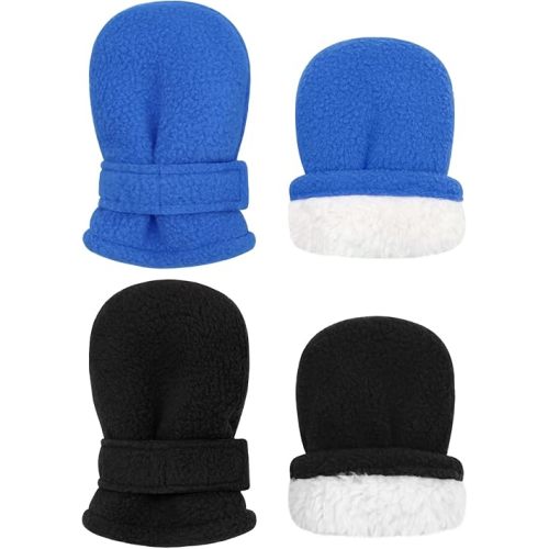 Sarfel Baby Mittens Toddler Gloves Kids Winter Gloves Baby Girl Boy Winter Mittens Infant Mittens 2 Pair Pack