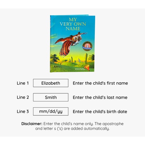 My Very Own Name Personalized Book