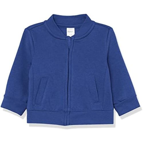 Hanes, Zippin Soft 4-way Stretch Fleece Zip Up Sweatshirt Jacket, Babies and Toddlers