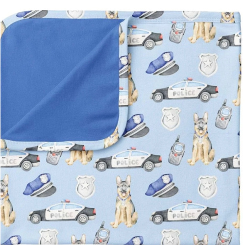 Police Officer Bamboo Blanket