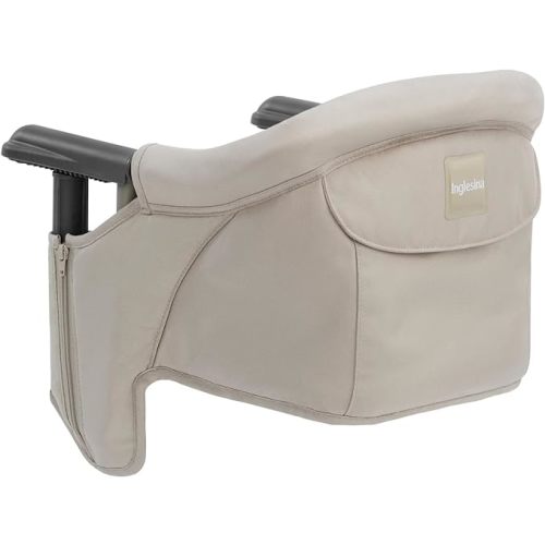 Inglesina Fast Table Chair - Award-Winning Baby High Chair for Eating & Dining - Compact, Portable & Foldable - Leaves No Scratches - for Babies 6-36 Months & 1-3 Year Old Toddler - Cream