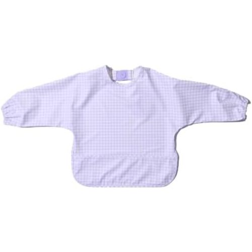 Magnetic Long Sleeve Bib for Baby and Toddler 6-36 Months, Water-Resistant Smock for Messy Eating and Crafts