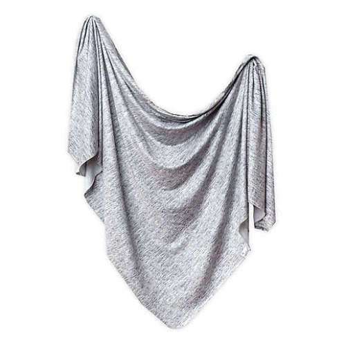 Copper Pearl™ Asher Knit Swaddle Blanket in GreyCopper Pearl™ Asher Knit Swaddle Blanket in Grey