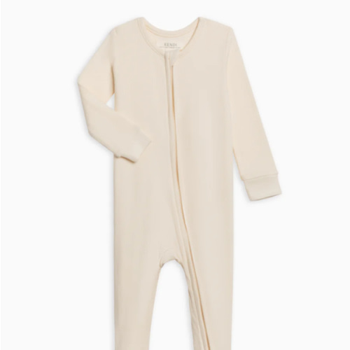 Kit Ribbed Zipper Sleeper