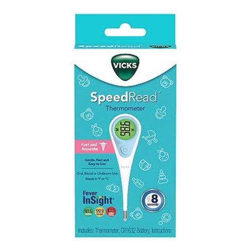 Vicks Speedread Digital Oral Thermometer with Fever Insight Technology