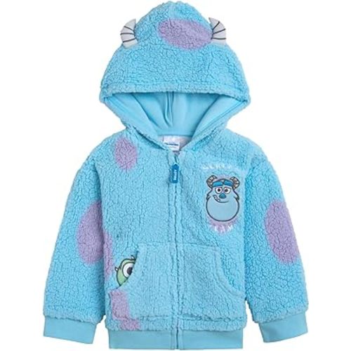 Disney Winnie the Pooh Mickey Mouse Nightmare Before Christmas Lilo & Stitch Monsters Inc. Zip Up Hoodie Newborn to Big Kid
