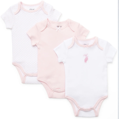Prima Ballerina 3-Pack Bodysuits