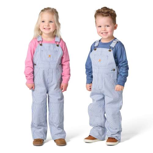 Kids' Loose Fit Stripe Bib Overall (Baby/Toddler)