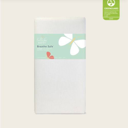 Lullaby Earth Breathe Safe Full Crib Mattress with Washable Cover