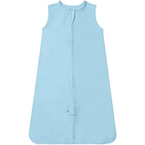 TotAha Light Sleep Sack, Stretchy, Soft, Cozy Wearable Blanket Sleep Bag with 2-Way Safe Zippers for 0-6-12-24 Months 0.5 TOG