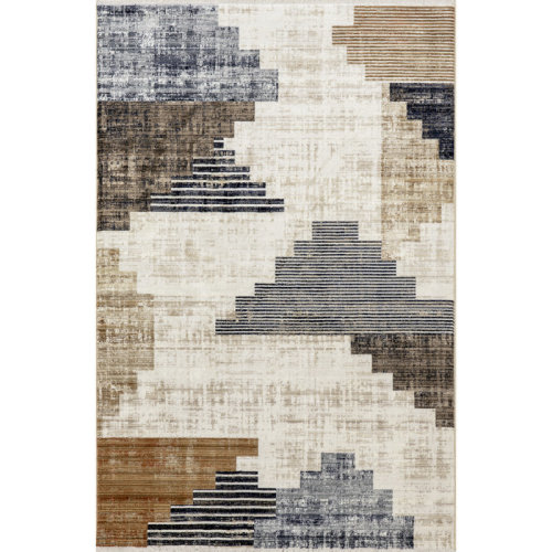 Foundry Select Vanita Transitional Southwestern Fringe Area Rug & Reviews | Wayfair