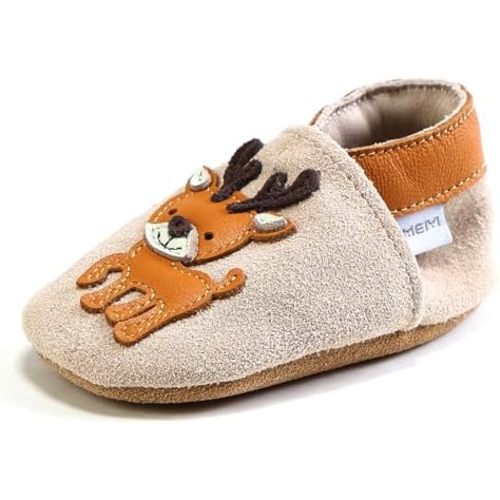 Baby Shoes Genuine Leather Soft Sole Non-Slip 0-3 Yrs Toddler Moccasins