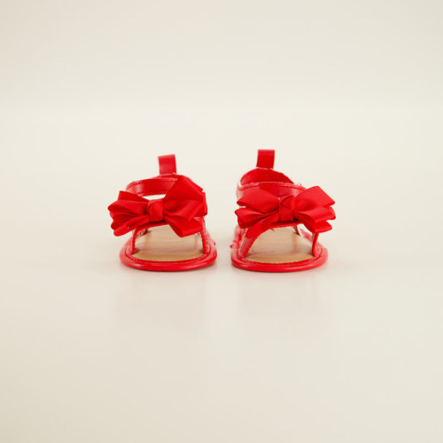 Infant Red Bow Sandals