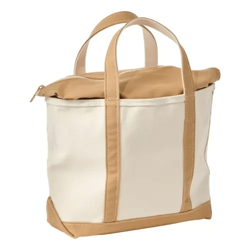LL Bean Boat and Tote, Zip-Top - Medium, Long, Canyon Khaki