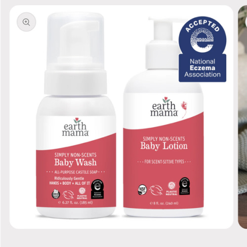 Simply Non-Scents Baby Wash + Lotion Set