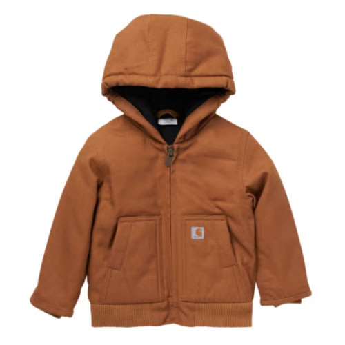 Carhartt Canvas Insulated Hooded Active Jacket for Babies