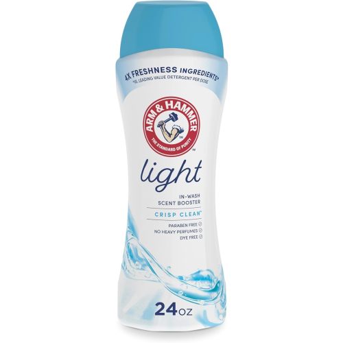 ARM & HAMMER Light In-Wash Scent Booster, Crisp Clean, 24 Oz