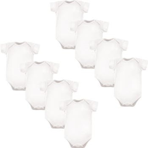 8Pk Bodysuits, 0-3M