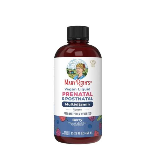 MaryRuth's Prenatal & Postnatal Liquid Multivitamin - Berry - 15.2 fl oz: With Biotin
