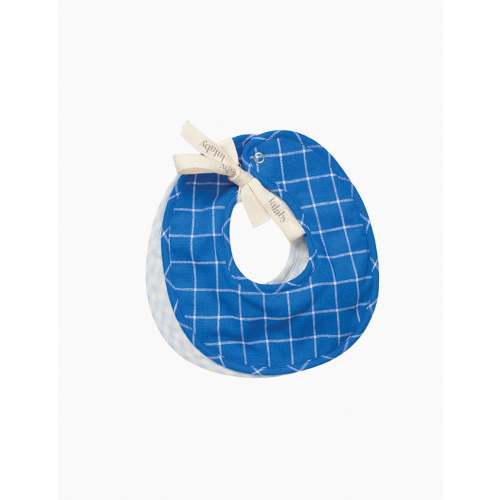 Bibi Bibs 2-Pack in Art Blue